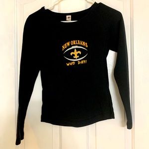 Saints long sleeve thermal shirt